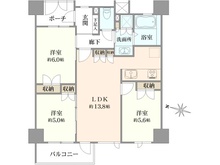【東京都/世田谷区松原】コスモ下高井戸ステーションアベニュー 間取り図