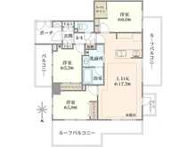 【東京都/世田谷区宮坂】ドルチェ経堂 間取り図