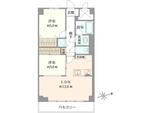 【東京都/世田谷区世田谷】上町マンション 間取り図
