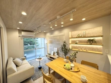 【東京都/世田谷区船橋】千歳船橋ヒミコマンション リビング・ダイニング：※家具・調度品等は販売価格に含まれておりません