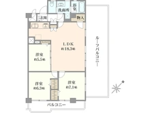 【東京都/杉並区久我山】ハイネス富士見ヶ丘 間取り図