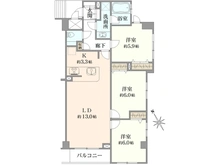【東京都/世田谷区桜】エクセルシオール馬事公苑 間取り図