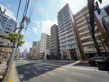【東京都/目黒区下目黒】シティハウス目黒ザ・ツイン NORTH棟 前面道路