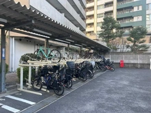 【東京都/品川区大崎】ラフィネ大崎 駐輪場