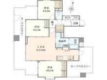 【東京都/品川区東五反田】藤和シティホームズ島津山西 間取り図