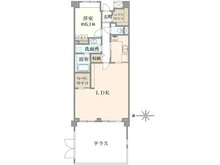 【東京都/品川区東五反田】ロワプレイス島津山 間取り図