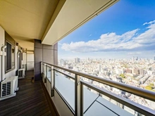 【東京都/品川区東五反田】パークタワーグランスカイ バルコニー