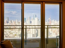 【東京都/品川区東五反田】パークタワーグランスカイ 眺望：東京タワーを望む（天候による・ズームなし）