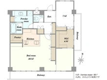 【東京都/杉並区永福】パレス永福 間取り図