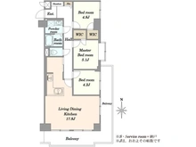 【東京都/大田区大森北】エンゼルハイム大森第7 間取り図