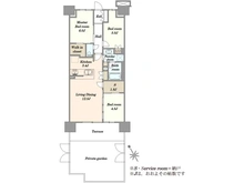 【東京都/江東区南砂】リビオシティ南砂町ステーションサイト 間取り図