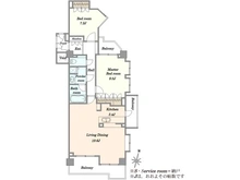 【東京都/品川区東五反田】ディアナコート池田山 間取り図