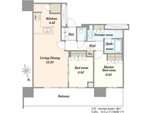 【東京都/江戸川区南小岩】プラウドタワー小岩ファースト 間取り図