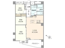 【東京都/世田谷区三軒茶屋】オーベル三軒茶屋dR 間取り図