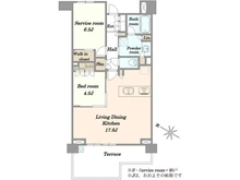 【東京都/世田谷区駒沢】パークホームズ駒沢ザレジデンス 間取り図
