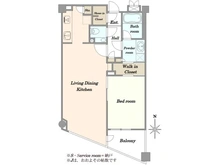 【東京都/港区白金】ラ・マーレ白金 間取り図