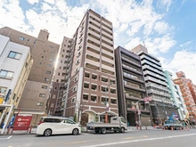 【東京都/台東区雷門】ライオンズグローベル浅草雷門 外観：写真中央