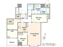 【東京都/品川区大崎】大崎ウエストシティタワーズ 間取り図