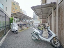 【東京都/品川区東五反田】ライオンプラザ池田山 駐輪場