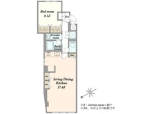 【東京都/品川区二葉】菱和パレス品川中延 間取り図