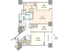 【東京都/千代田区一番町】ブリリア一番町 間取り図