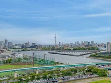 【東京都/中央区晴海】パークタワー晴海 眺望：昼：ズームあり