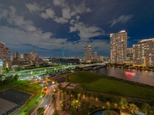 【東京都/中央区晴海】パークタワー晴海 眺望：夜：ズームなし