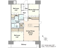 【東京都/葛飾区青戸】イニシア青砥レジデンス 間取り図