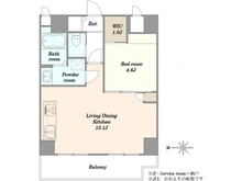【東京都/豊島区西池袋】日神パレステージ西池袋 間取り図