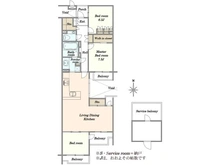 【東京都/目黒区目黒】目黒デュープレックス 間取り図