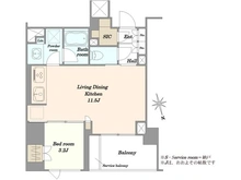 【東京都/目黒区青葉台】ブリリア目黒青葉台 間取り図