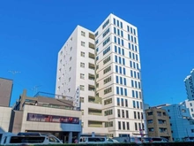 【東京都/品川区中延】デュオ・スカーラ品川中延II 外観：写真中央左側
