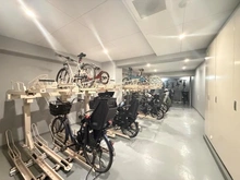【東京都/文京区小石川】オープンレジデンシア小石川播磨坂 駐輪場