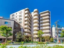 【東京都/品川区中延】ライオンズヴィアーレ荏原中延 外観：中央