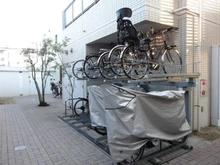 【東京都/品川区東五反田】オープンレジデンス島津山 駐輪場