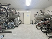 【東京都/品川区西五反田】シティインデックス西五反田 駐輪場