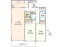 【東京都/新宿区中落合】メゾンセゾン落合 間取り図