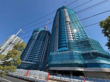 【東京都/中央区豊海町】ザ豊海タワーマリン＆スカイ 建築中の外観