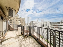 【東京都/渋谷区本町】パレ・ソレイユ西新宿 バルコニー