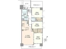 【東京都/中央区日本橋浜町】コスモ日本橋浜町 間取り図