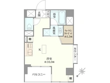 【東京都/中央区築地】パロス築地 間取り図