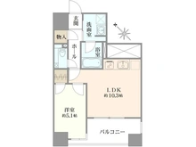 【東京都/中央区新川】ライオンズシティ東京タイムズプレス 間取り図