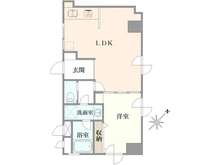 【東京都/中央区築地】シテイスクエア築地 間取り図