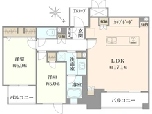 【東京都/中央区日本橋堀留町】ファミール日本橋グランスイートプラザ 間取り図