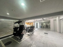 【東京都/品川区旗の台】旗の台サマリヤマンション 駐輪場