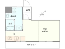 【東京都/目黒区洗足】洗足ハイム 間取り図