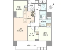 【東京都/中央区築地】プレミスト東銀座築地アークコート 間取り図