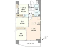 【東京都/中央区日本橋箱崎町】クレストフォルム日本橋リバーフロントタワー 間取り図