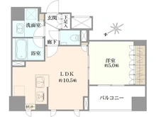 【東京都/中央区築地】オープンレジデンシア築地 間取り図