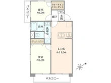 【東京都/板橋区東新町】常盤台myコーポ 間取り図